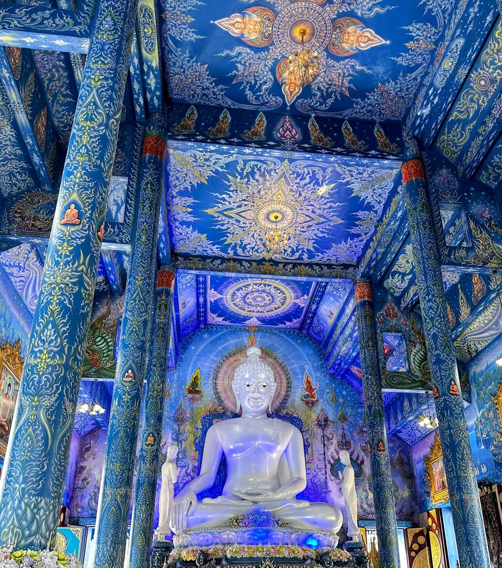 Blue Temple Wat Rong Suea Ten